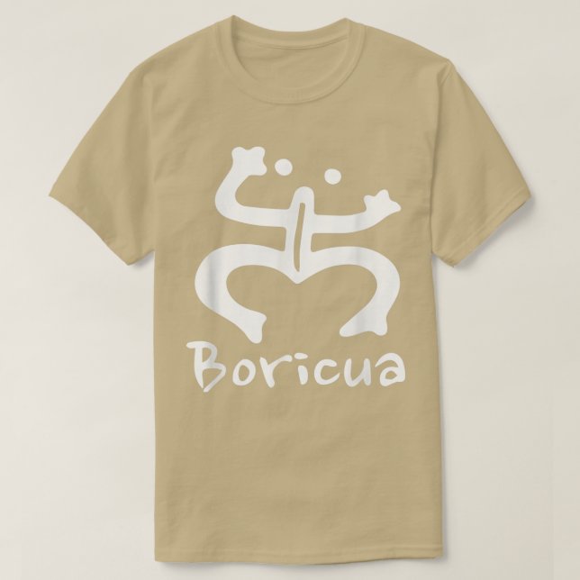 Coqui Taino Frog Puerto Rico Boricua Men Women gif T-Shirt (Design vorne)
