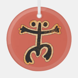Coqui Taino Ornament Aus Glas