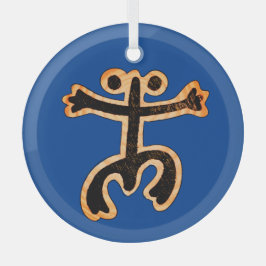 Coqui Taino Ornament Aus Glas