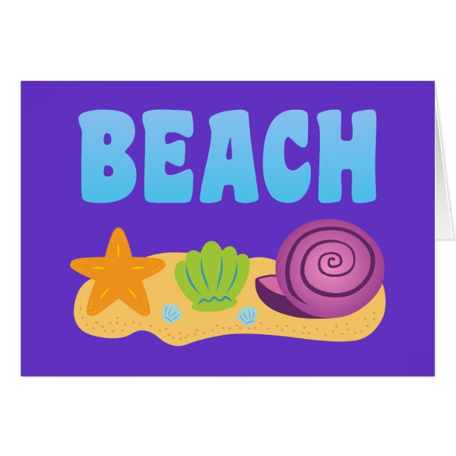 Coquillages De Plage (Devant horizontal)