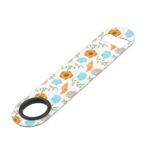 Coquillages Escargot de mer Fleur orange Feuilles