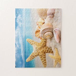Coquillages sur la plage 252 pièce Puzzle