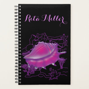 Coquille marine rose