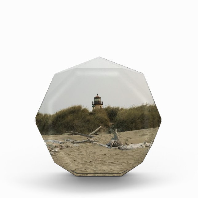Coquille River Lighthouse, OR Fotoblock (Vorderseite)