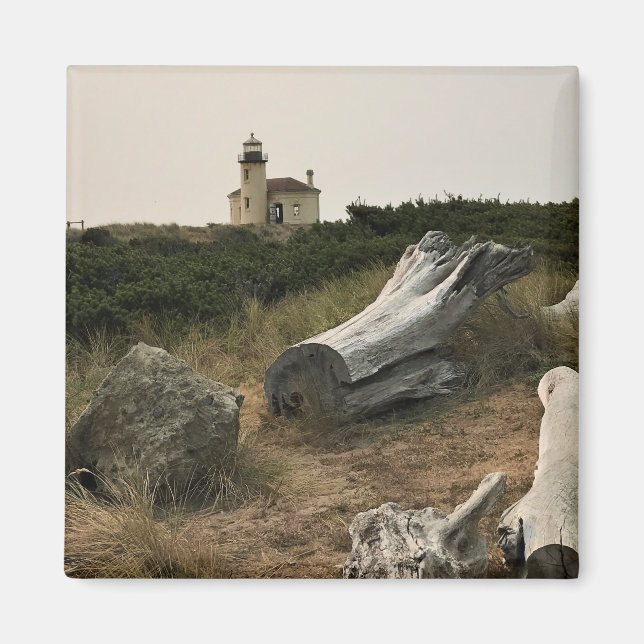 Coquille River Lighthouse, OR Magnet (Vorne)