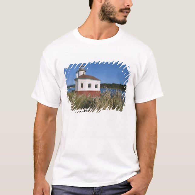 Coquille River lighthouse, Oregon, USA T-Shirt (Vorderseite)