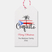 Coquito Frohe Weihnachtsfahne Palm Tree Geschenk T