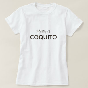 Coquito Kokosnuss Klassische Vermarktung T-Shirt