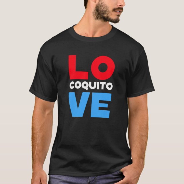 Coquito-Liebe T-Shirt (Vorderseite)
