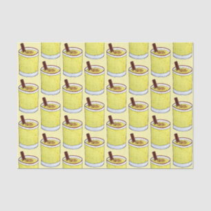 Coquito Puerto Rican Eggnog Rum Christmas Drink Seidenpapier