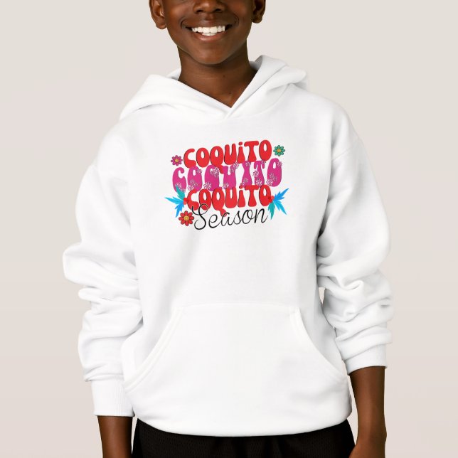 Coquito-Saison, nationaler Coquito-Tag Hoodie (Vorderseite)
