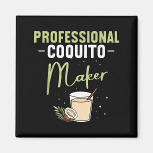 Coquito Weihnachten Coquito Maker Puerto Rico Weih Magnet