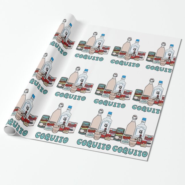 COQUITO WRAPPING PAPER GESCHENKPAPIER (Ungerollt)