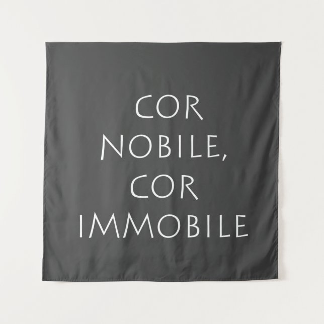 Cor nobile cimmobile wandteppich (Vorderseite)