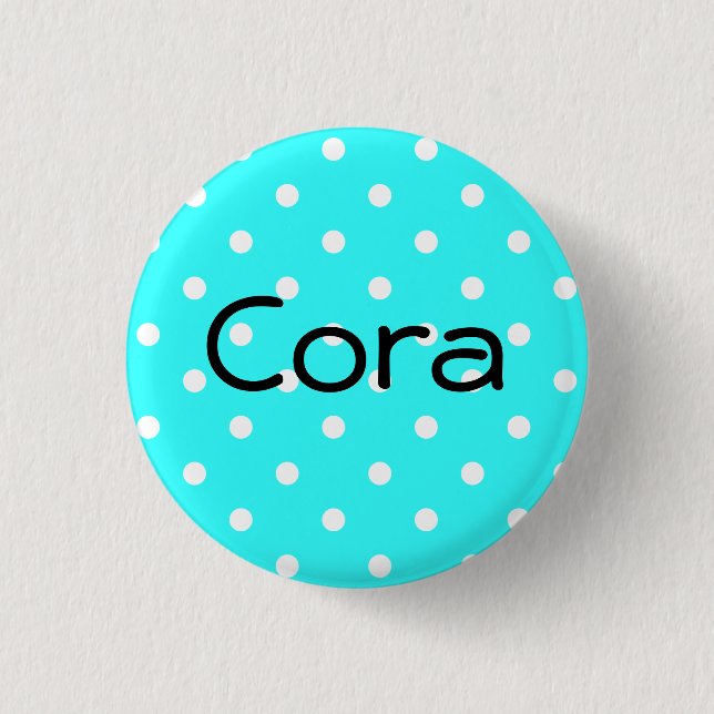 Cora Button (Vorderseite)