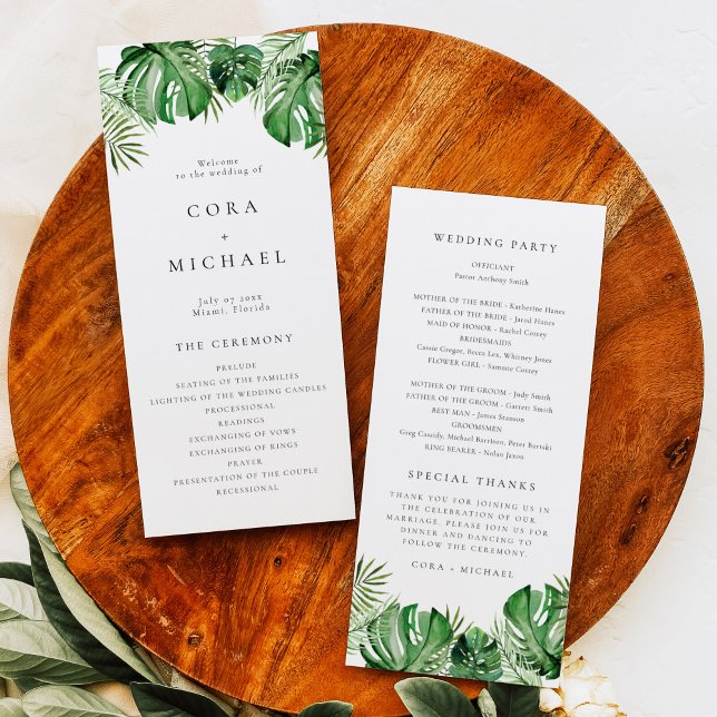 CORA Tropical Beach Hochzeit in Urlaubsort Program Programm (Von Creator hochgeladen)