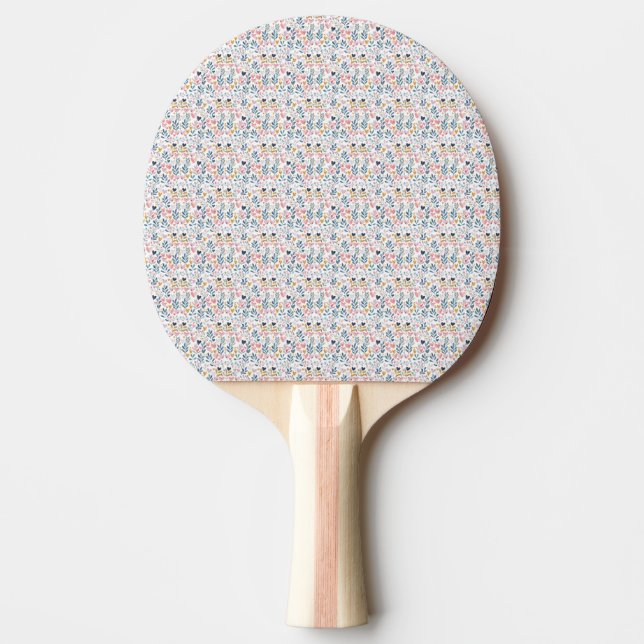 Corações em aquarela tischtennis schläger (Vorderseite)
