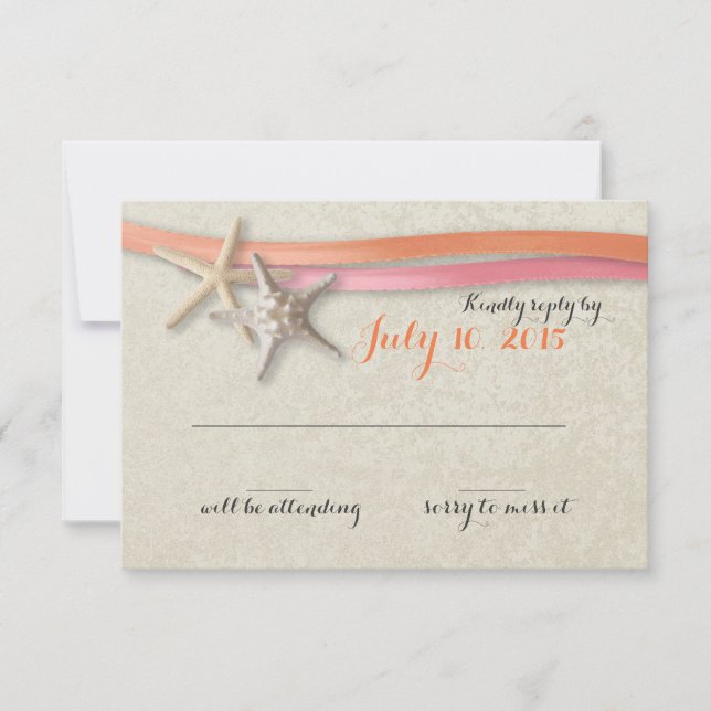 Corail de poisson et de ruban et réponse rose (Devant)