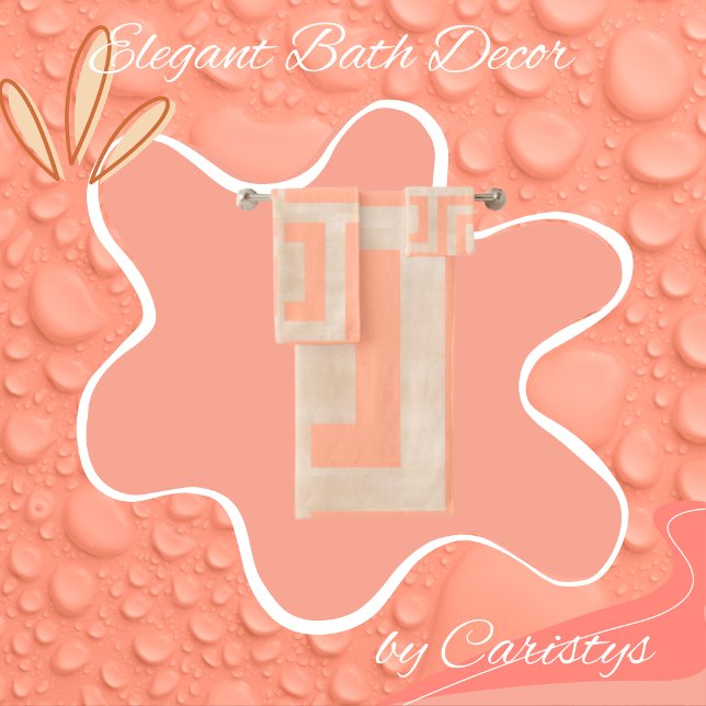 Corail et sable géométriques (Créateur téléchargé)