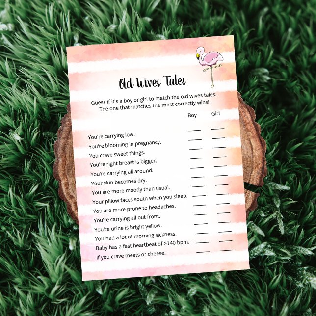 Corail Flamant rose rayé Vieux Villes Contes Carte (Créateur téléchargé)