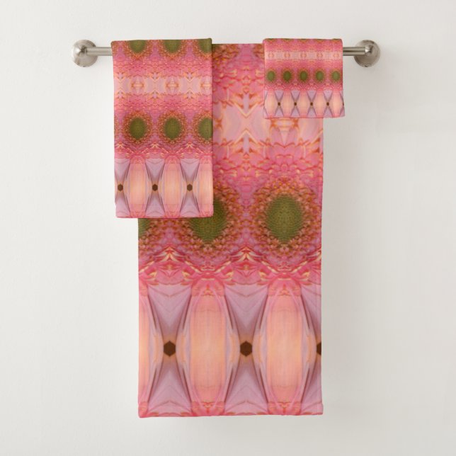 Corail rose pâle vert (En situation)