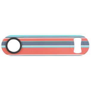 Corail vivant, bandes bleues et grises