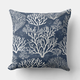 Coral Accent Pillow | Kissen mit Kastenwirbel