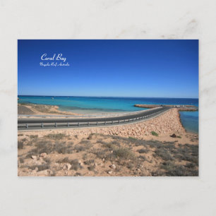Coral Bay, récif de Ningaloo - Carte postale