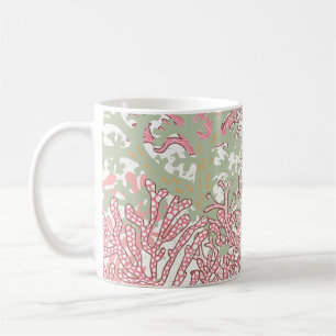 Coral Beauty: Underwater Pattern Wonderland. Kaffeetasse