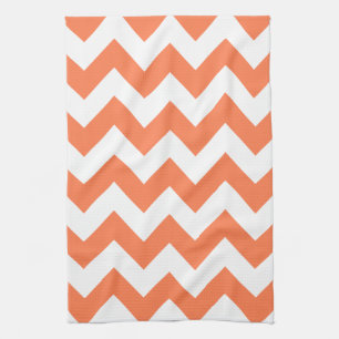 Coral Bold Zickzack Handtuch