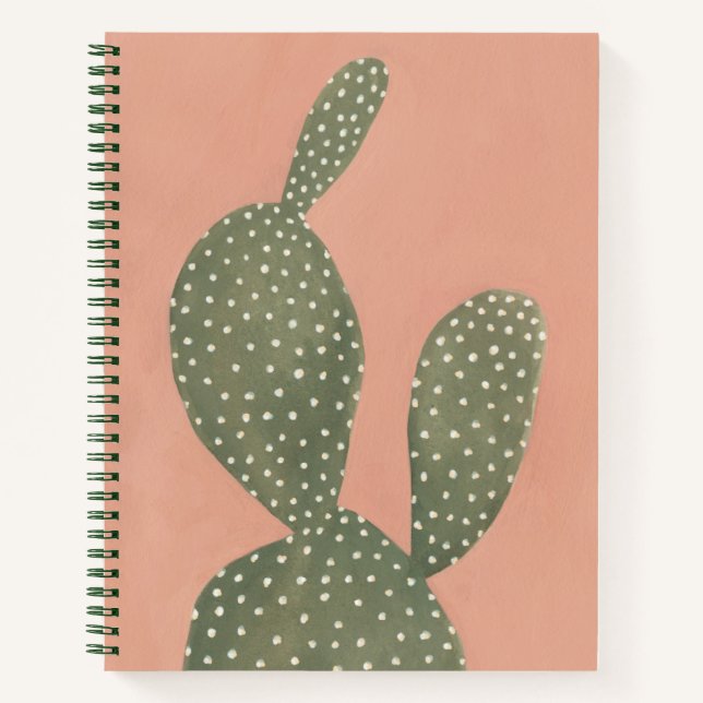 Coral Cacti Notizbuch (Vorderseite)