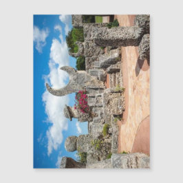 Coral Castle Flexible Magnet