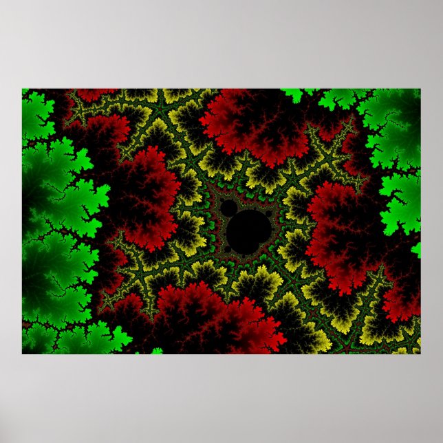 Coral Collage Poster (Vorne)