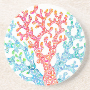 Coral Design Untersetzer