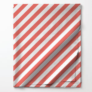 Coral Diagonal Streifen Muster Stoff