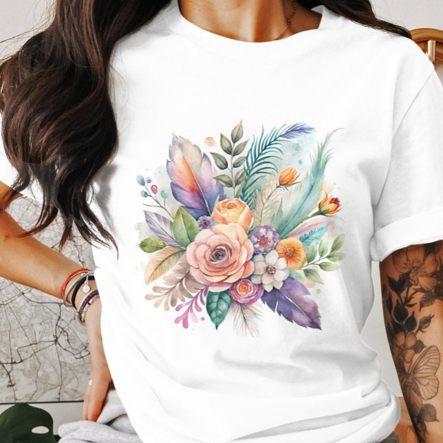Coral Feather Bouquet T - Shirt (Von Creator hochgeladen)