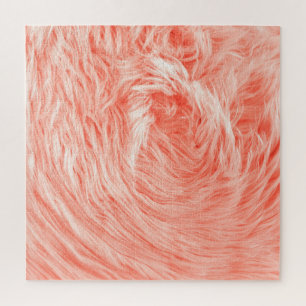 Coral Fluffy Fur: Trend 2019.