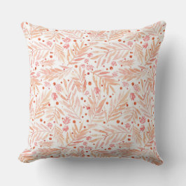 Coral Foliage Kissen