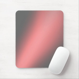 Coral Gray moonlight ombre Mousepad