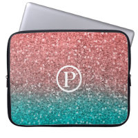 Coral Melon Orange Aquamarin Aqua Green Funkelnd G