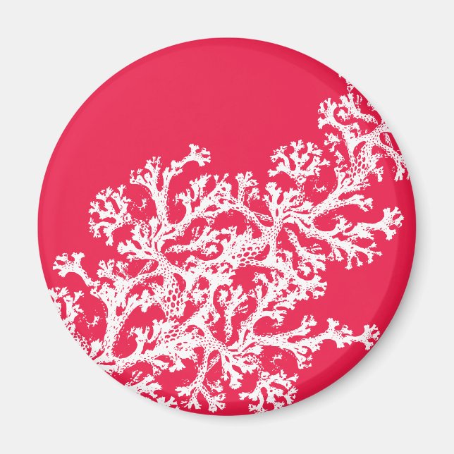 Coral Motif Magnet (Vorne)