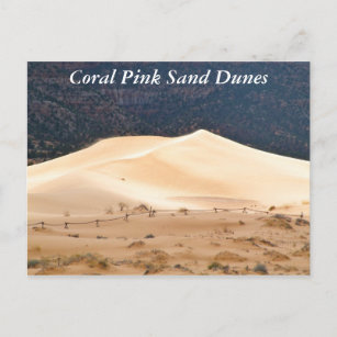Coral Pink Sand Dunes Postkarte