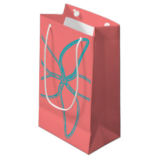 Coral Pink Starfish Petit sac cadeau