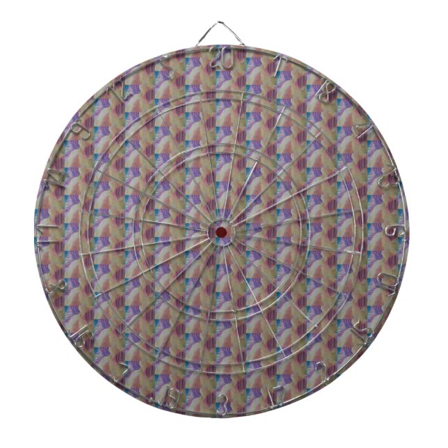Coral Reef Abstrakt Art Dartscheibe (vorne)