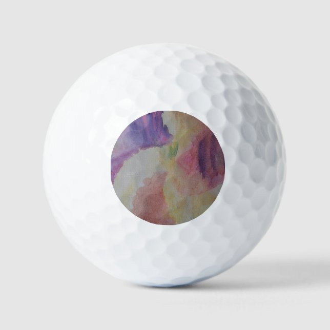 Coral Reef Abstrakt Art Golfball (Vorderseite)