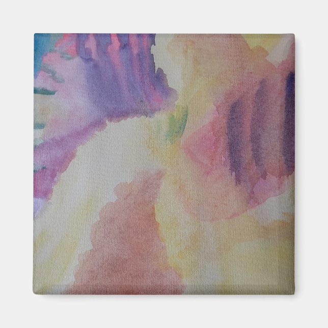 Coral Reef Abstrakt Art Magnet (Vorne)