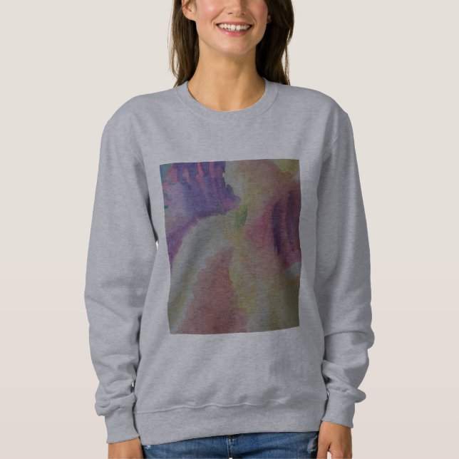 Coral Reef Abstrakt Art Sweatshirt (Vorderseite)
