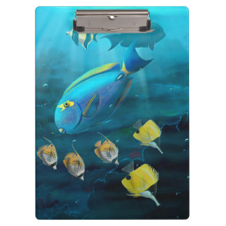 Coral Reef clipboard Klemmbrett