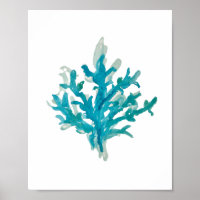 Coral Reef Gemälde Türkis Beach Decke Kunst