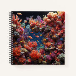 Coral Reef Hard Cover Journal Notizbuch